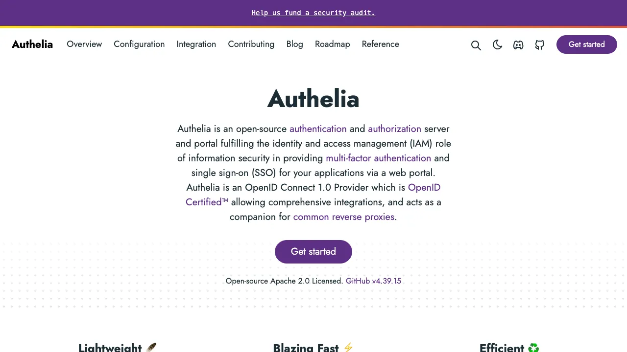 Authelia main image